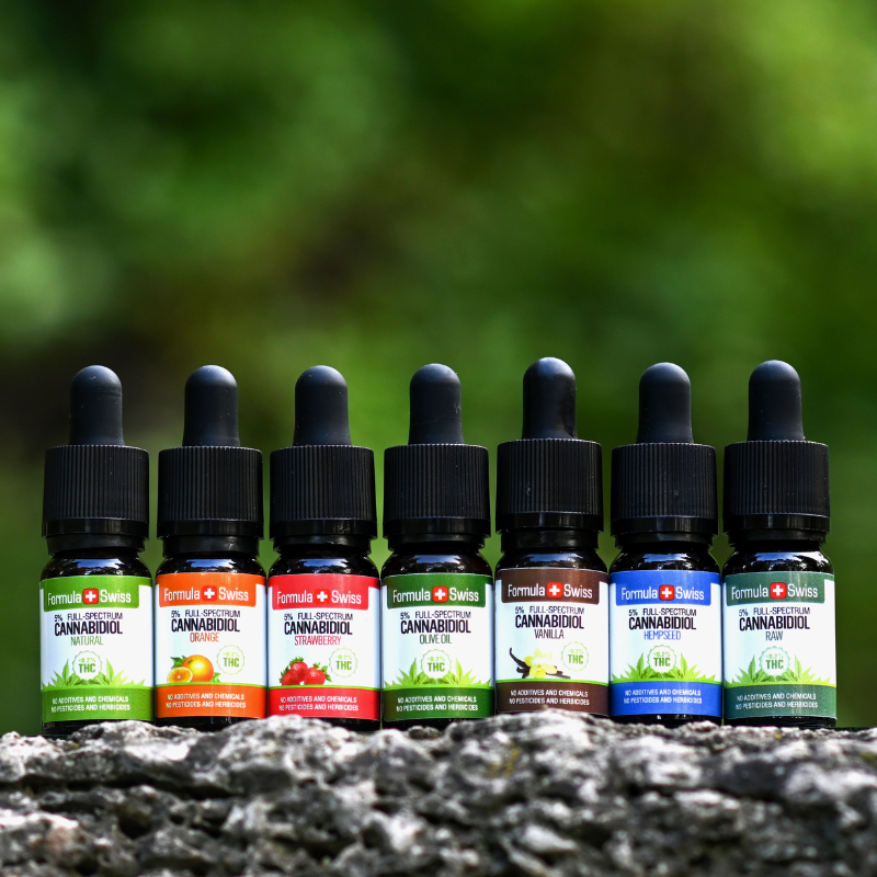 Acquista CBD Drops dalla Svizzera