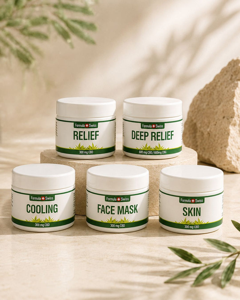 Acquista CBD skincare dalla Svizzera
