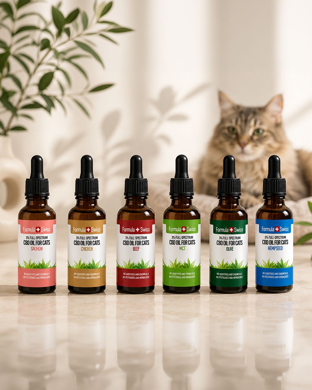 Olio di CBD per i gatti