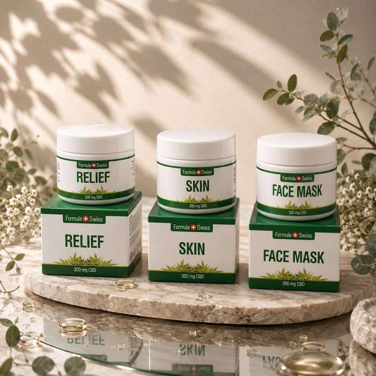 Acquista CBD skincare dalla Svizzera