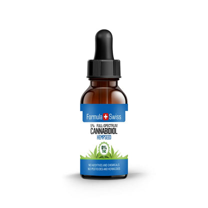 Olio di CBD in olio di semi di canapa 0,0% THC
