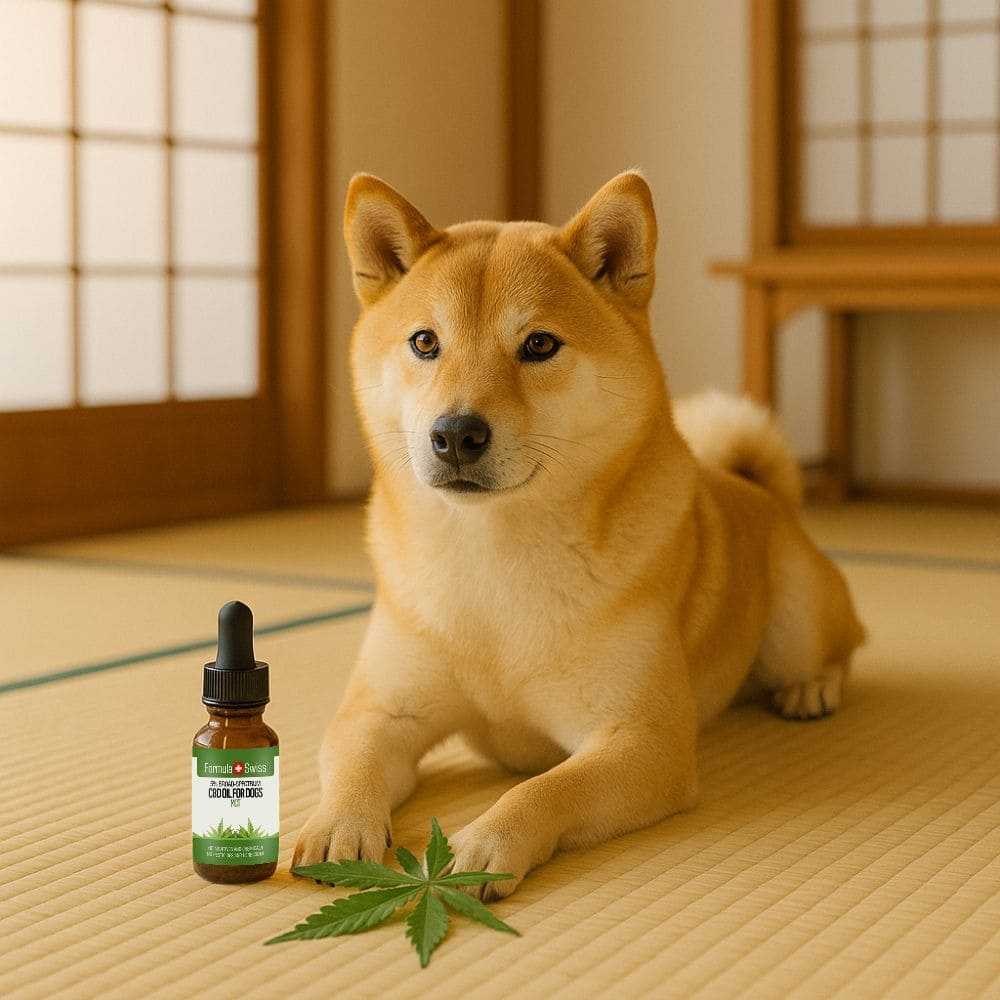 Olio di CBD per cani olio MCT