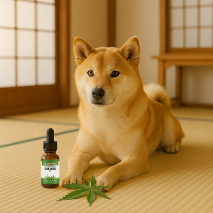 Olio di CBD per cani olio MCT