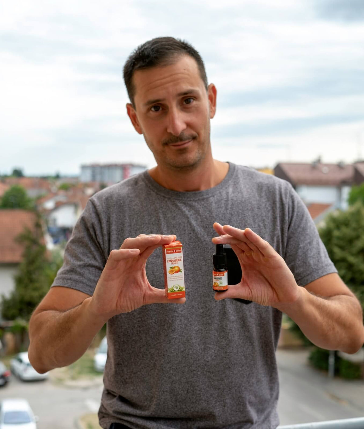 Formula Swiss Olio di CBD biologico in olio d'arancia