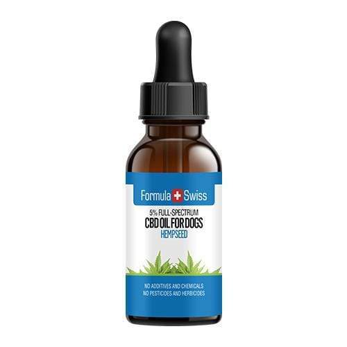 Olio di CBD in olio di semi di canapa per cani